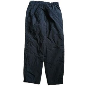 Vintage LL Bean Pants Womens Sz L Black Thinsulate Nylon Snow Ski Made USA 90s